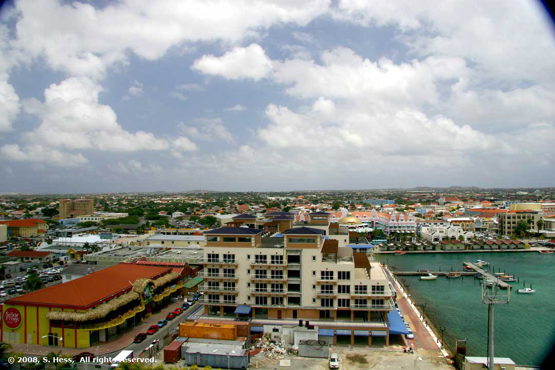 Oranjestad shopping area